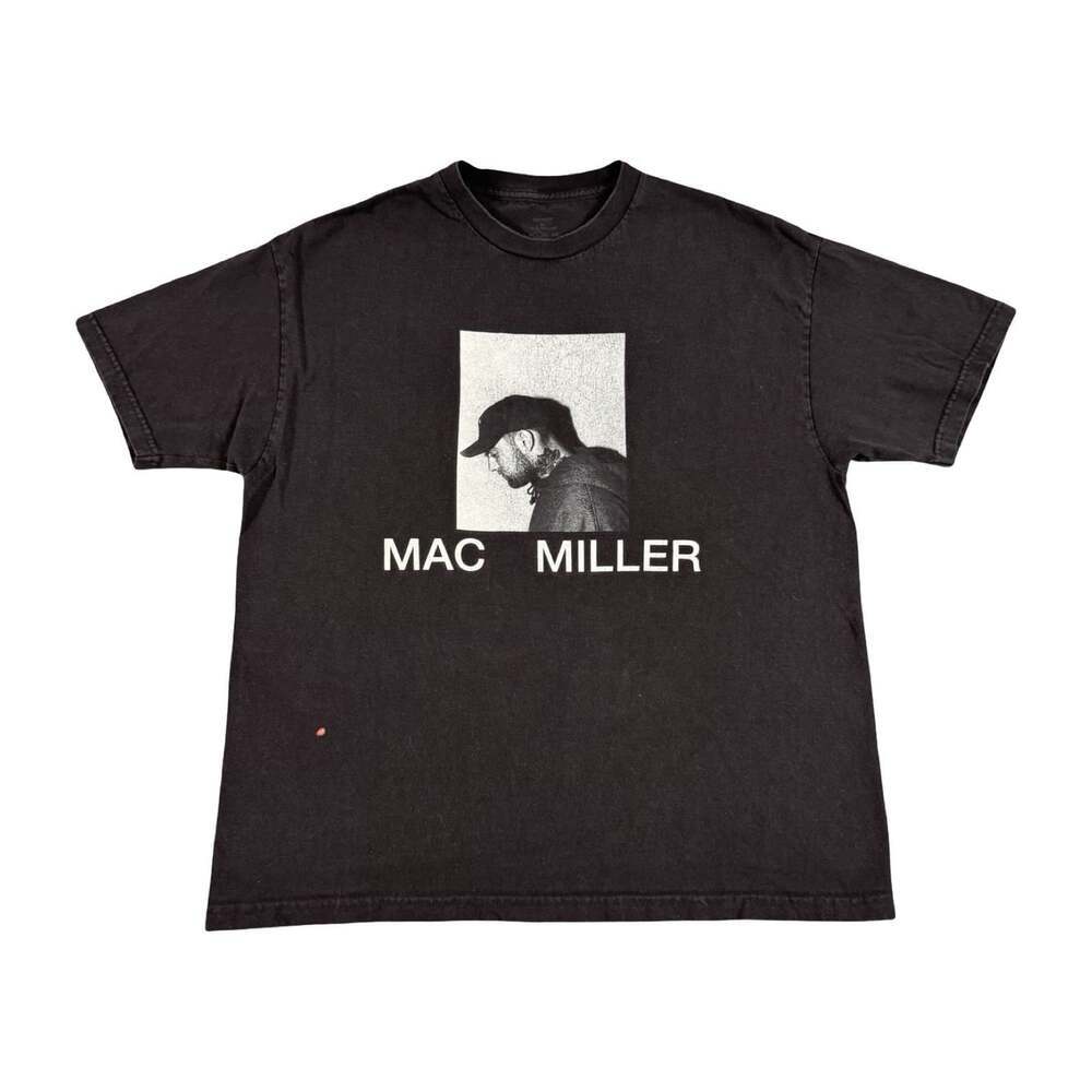 Mac Miller Portrait Short Sleeve Tshirt Size Large